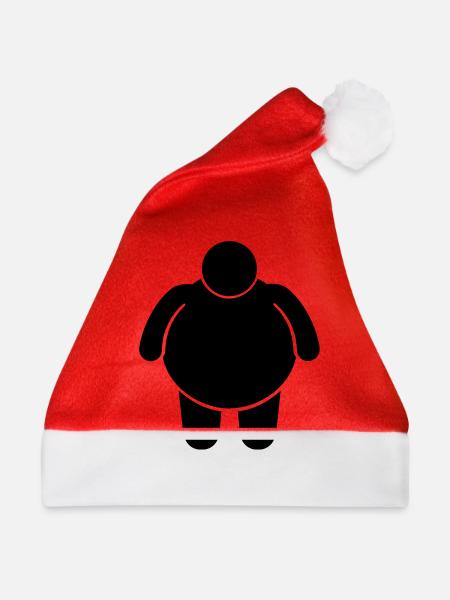 fat_man__f1 - Weihnachtsmütze - Rot