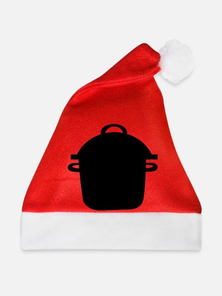 Schnellkochtopf - Weihnachtsmütze - Rot