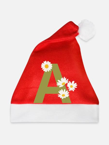 Brief an Green Daisies - Weihnachtsmütze - Rot