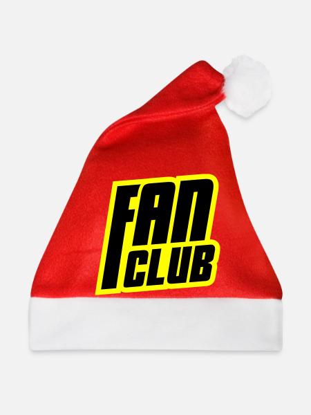 Fan Club - Weihnachtsmütze - Rot