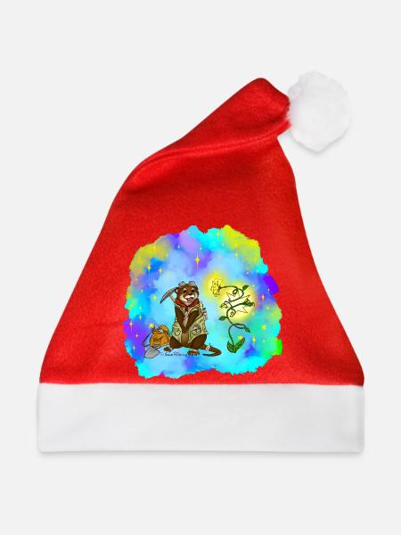 Stern-Sucher Otter - Weihnachtsmütze - Rot