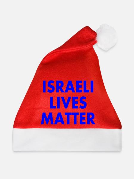 Israeli lives matter - Weihnachtsmütze - Rot