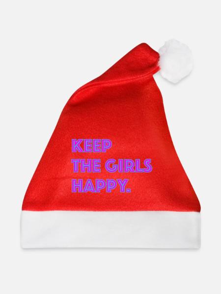 Keep The Girls Happy Neon - Weihnachtsmütze - Rot