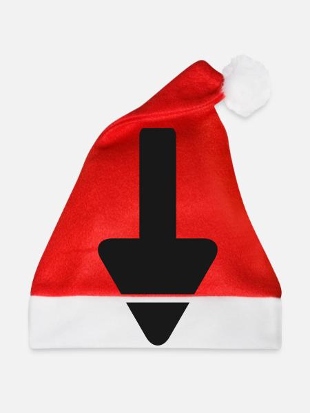 pfeil - Weihnachtsmütze - Rot
