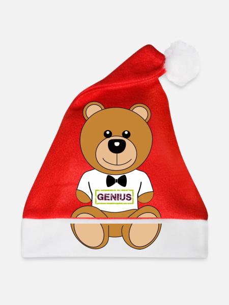 Bärenjungen - Weihnachtsmütze - Rot