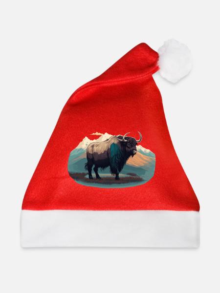 Yak Besitzer - Weihnachtsmütze - Rot