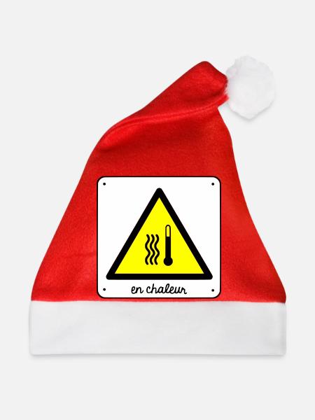 Wärme - Weihnachtsmütze - Rot - Vorne