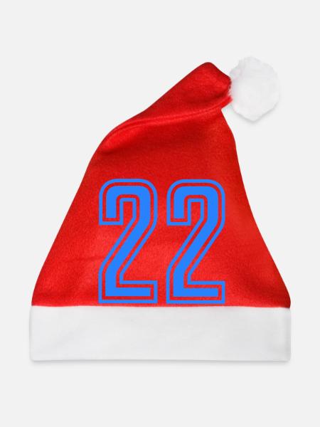 22 - Weihnachtsmütze - Rot