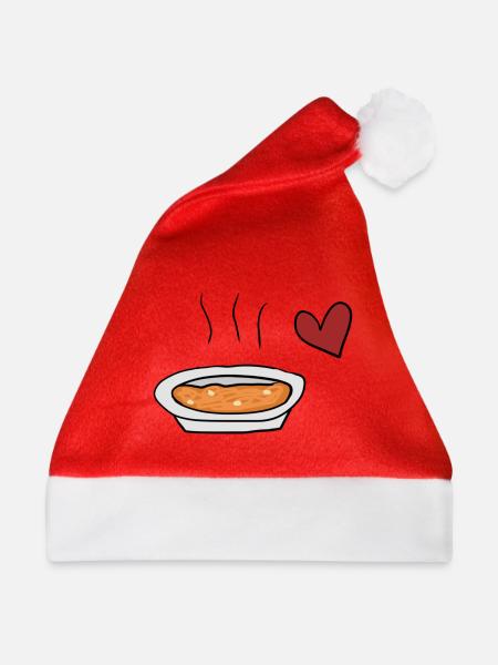 Suppe rotes - Weihnachtsmütze - Rot