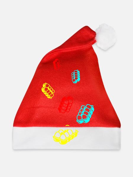 Eier symbol - Weihnachtsmütze - Rot