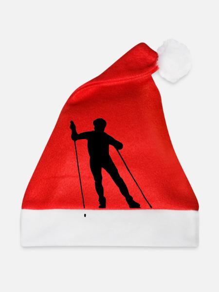 nordic skating - Weihnachtsmütze - Rot