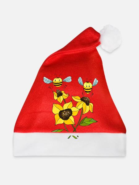 Insekten - Weihnachtsmütze - Rot