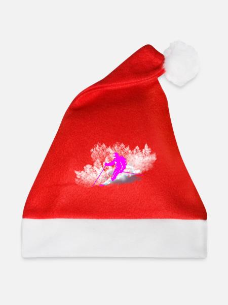 Freerider - Weihnachtsmütze - Rot - Vorne