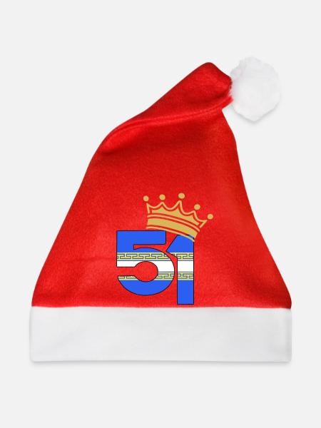 51 - Weihnachtsmütze - Rot