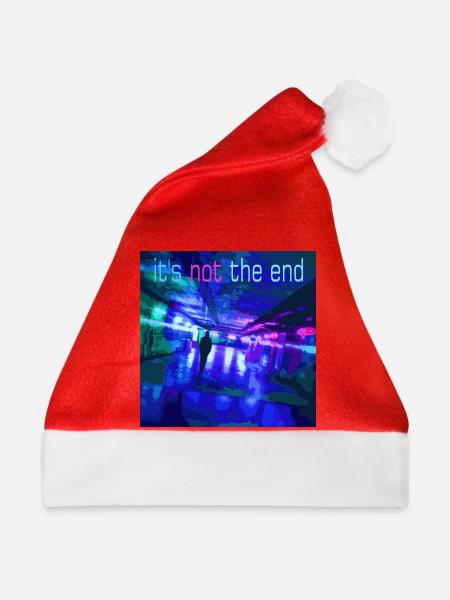 Es ist nicht das Ende Neon Tunnel - Weihnachtsmütze - Rot
