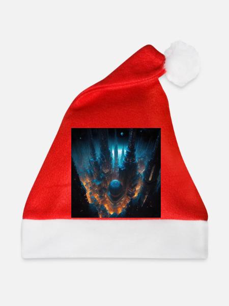 Megalopolis Alien 01 - Weihnachtsmütze - Rot
