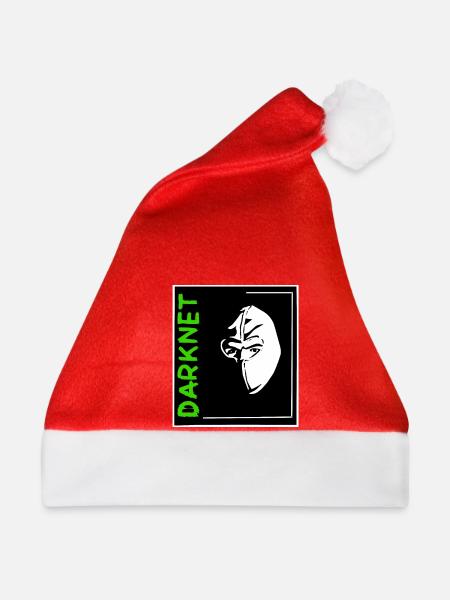Darknet - Weihnachtsmütze - Rot - Vorne