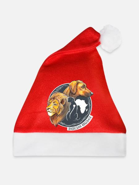 Rhodesian Ridgeback - Weihnachtsmütze - Rot