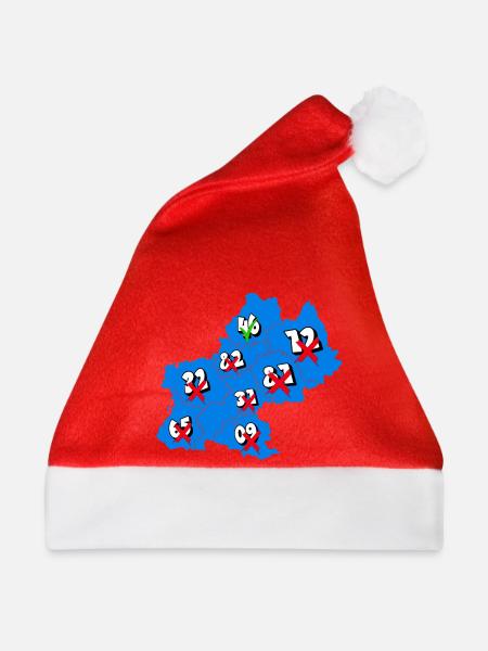 Midi-Pyrénées Region - Weihnachtsmütze - Rot