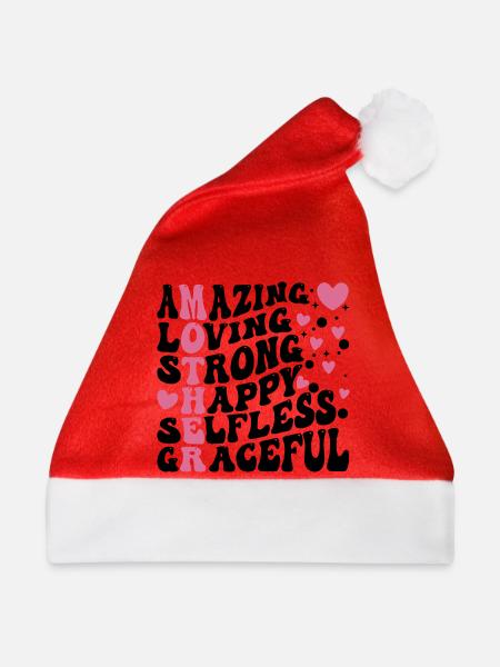 Die beste Mutter aller Zeiten - Weihnachtsmütze - Rot