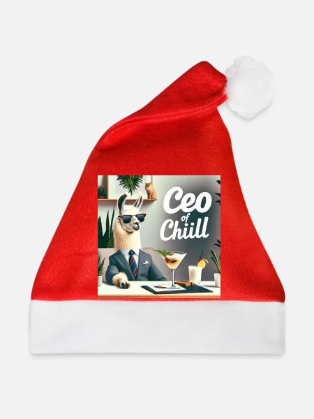 CEO of Chill - Weihnachtsmütze - Rot - Vorne