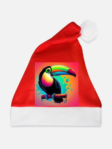 Tukan - Weihnachtsmütze - Rot