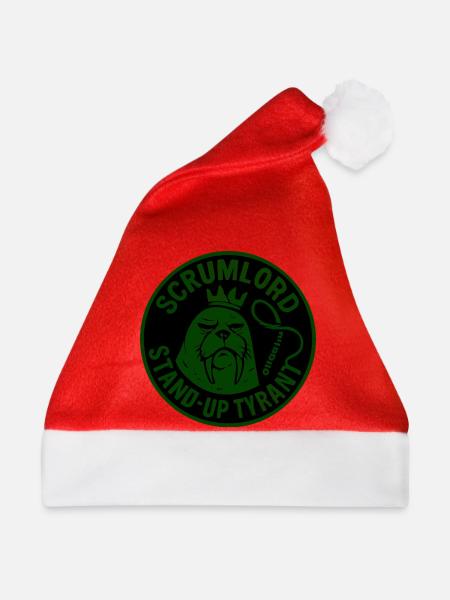 Scrumlord Stand-Up Tyranny - Weihnachtsmütze - Rot