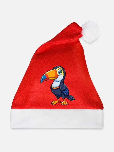 Tukan - Weihnachtsmütze - Rot