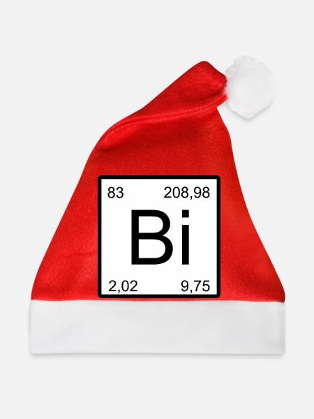Bi Element MinimalMotiv - Weihnachtsmütze - Rot