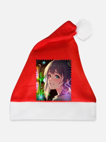 Magische Neontraumheldin - Weihnachtsmütze - Rot