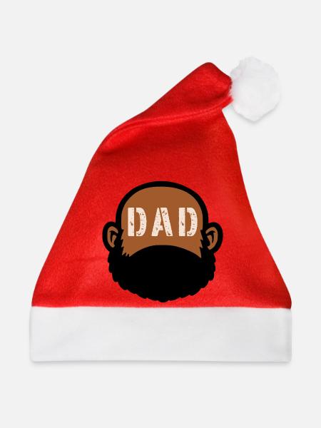 DAD BEARD - Weihnachtsmütze - Rot