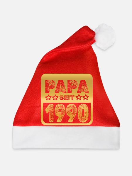 1990 - Weihnachtsmütze - Rot