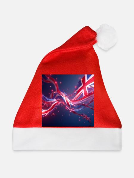 drapeaux_GB2 - Weihnachtsmütze - Rot