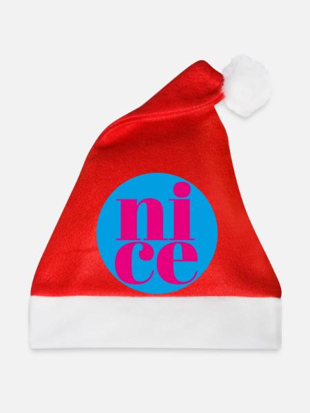 nice - Weihnachtsmütze - Rot