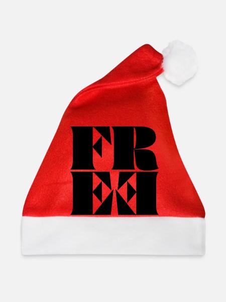 FREE - Weihnachtsmütze - Rot
