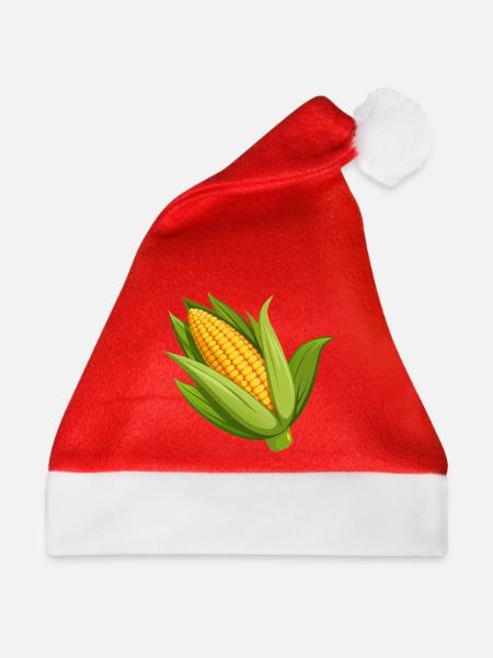 Maiskolben - Weihnachtsmütze - Rot