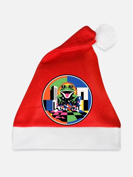 Evil Frog Rampage - Weihnachtsmütze - Rot