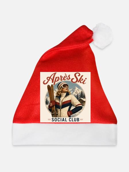 Après Ski Club - Weihnachtsmütze - Rot
