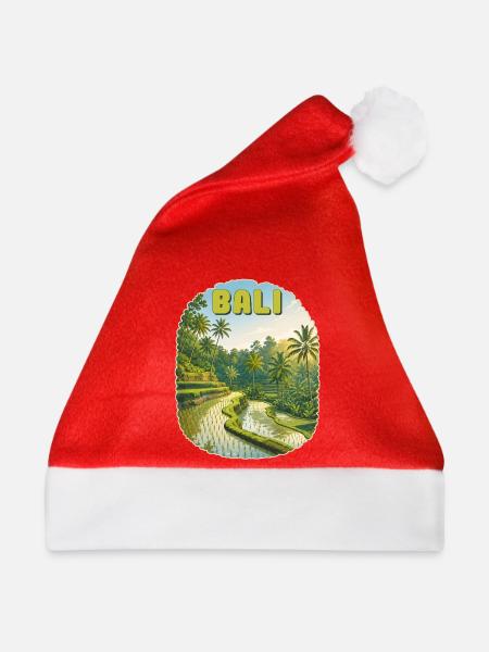 Bali - Weihnachtsmütze - Rot