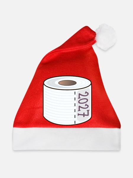 Klopapier Jahr 2027 - Weihnachtsmütze - Rot