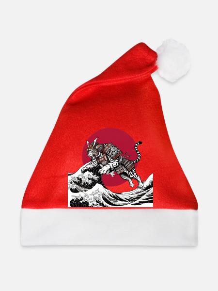 SAMURAI TIGER - Weihnachtsmütze - Rot