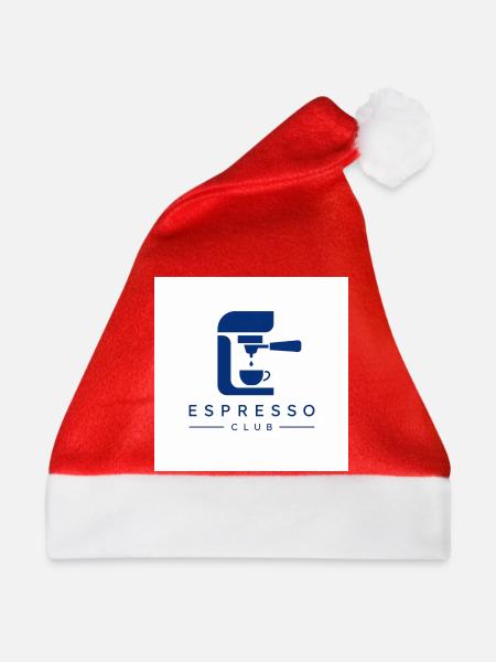 Espresso Club Logo - Weihnachtsmütze - Rot