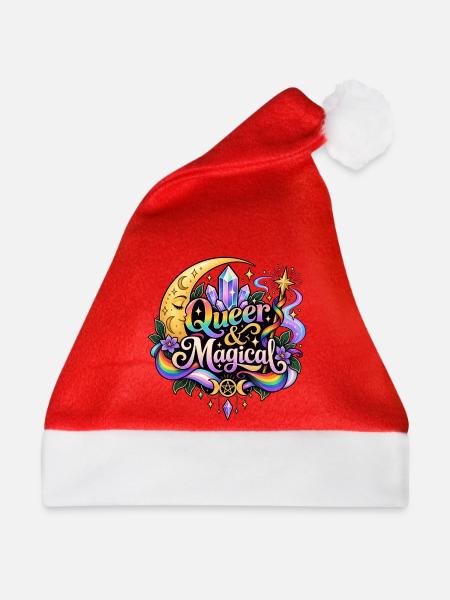 Queer and Magical - Weihnachtsmütze - Rot