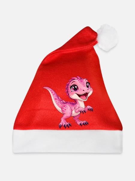 Greifvogel Rose Kawaii - Weihnachtsmütze - Rot