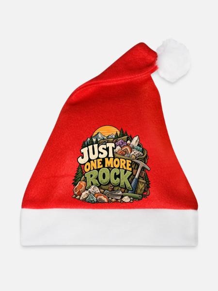 Nur noch ein Stein - Weihnachtsmütze - Rot