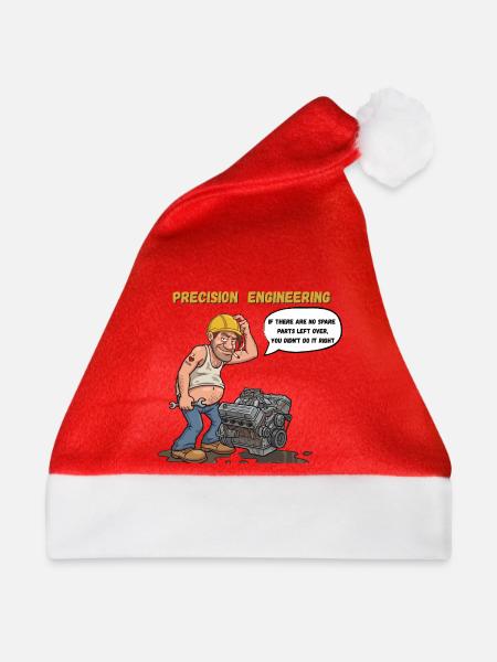 Präzisionsingenieur-Humor - Weihnachtsmütze - Rot