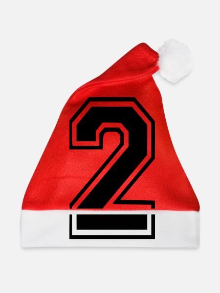 2 - Weihnachtsmütze - Rot