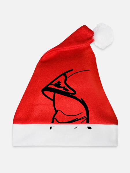 Helm F1 - Weihnachtsmütze - Rot
