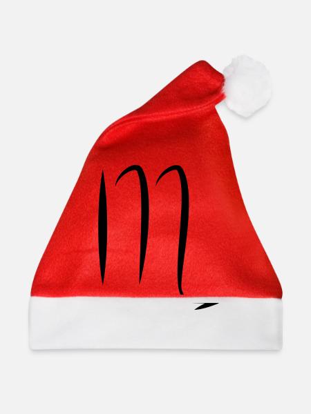 Sternzeichen Skorpion Astrologie - Weihnachtsmütze - Rot