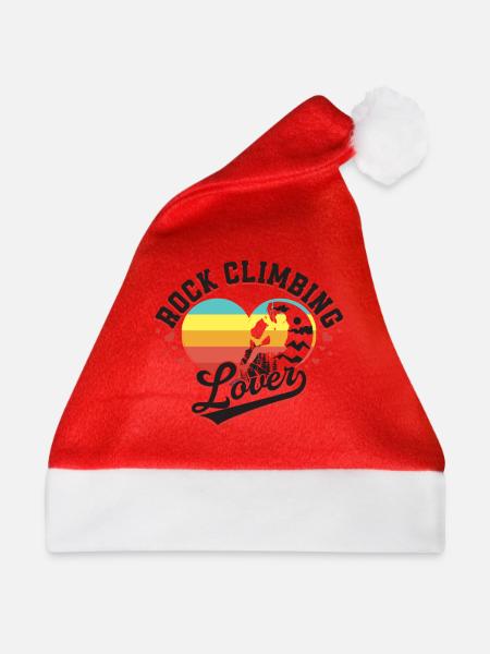 Liebhaber des Kletterns - Weihnachtsmütze - Rot